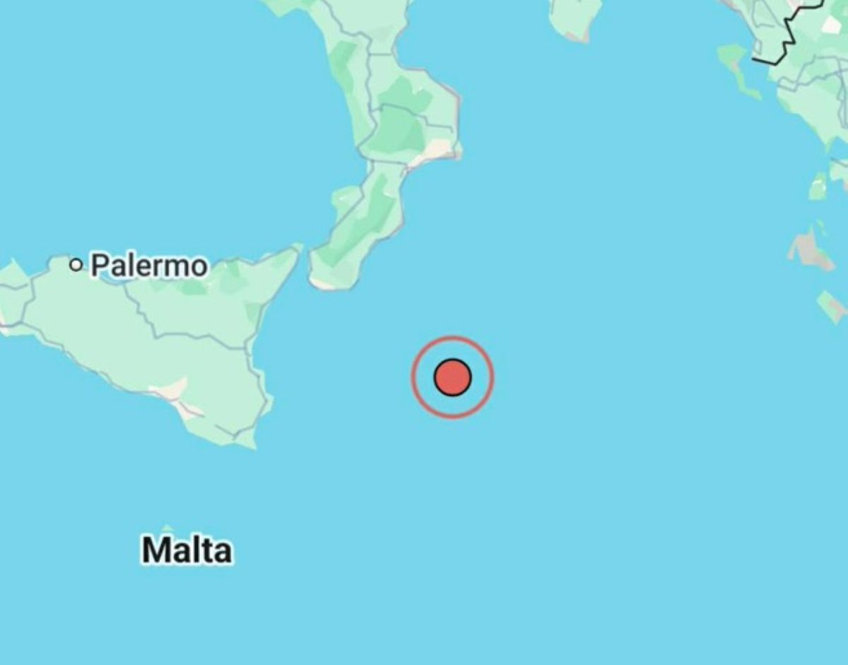 Terremoto Mar Ionio