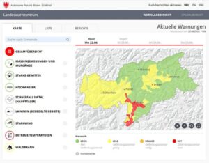 allerta caldo alto adige
