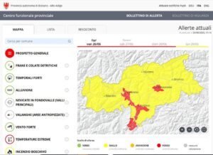 allerta caldo alto adige