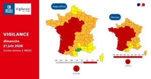 allerta caldo francia