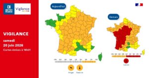 allerta caldo francia 21 giugno