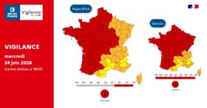 allerta caldo francia