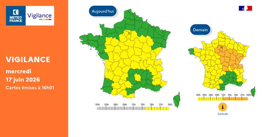 allerta caldo francia