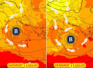 allerta meteo 2 e 3 luglio 2026