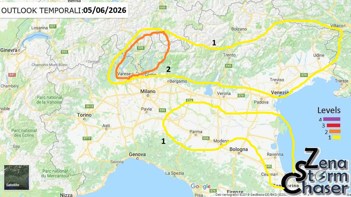allerta meteo 5 giugno