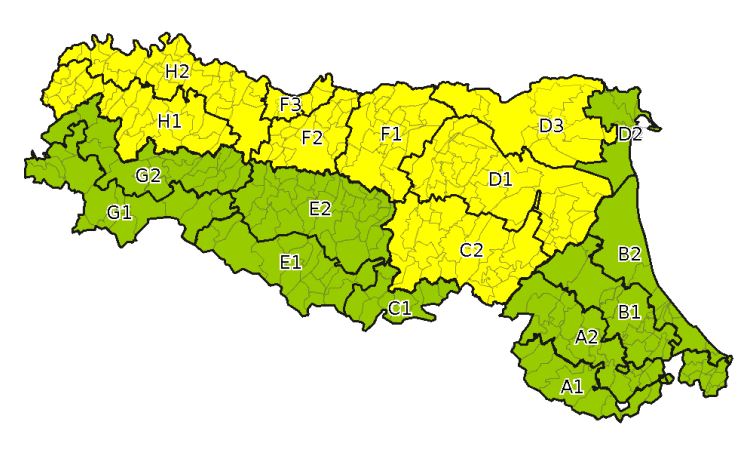allerta meteo emilia romagna