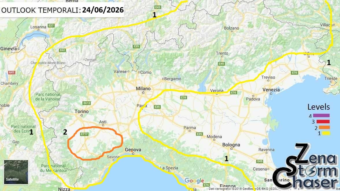 allerta meteo oggi