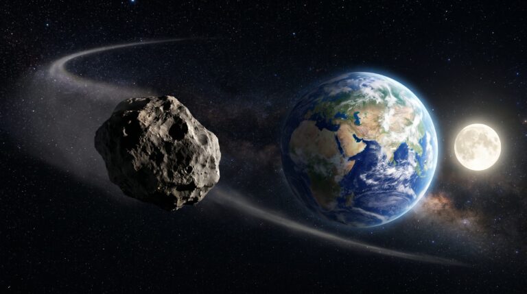 asteroide terra luna