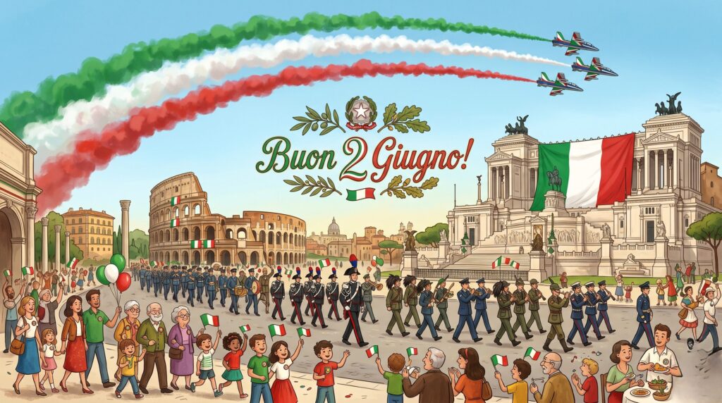 buongiorno buon 2 giugno festa repubblica