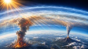 cambiamento climatico incendi ed eruzioni vulcaniche