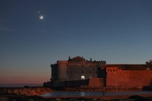 castello palo laziale congiunzione luna venere