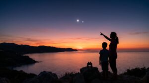 congiunzione giove venere