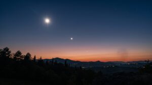 congiunzione giove venere mercurio