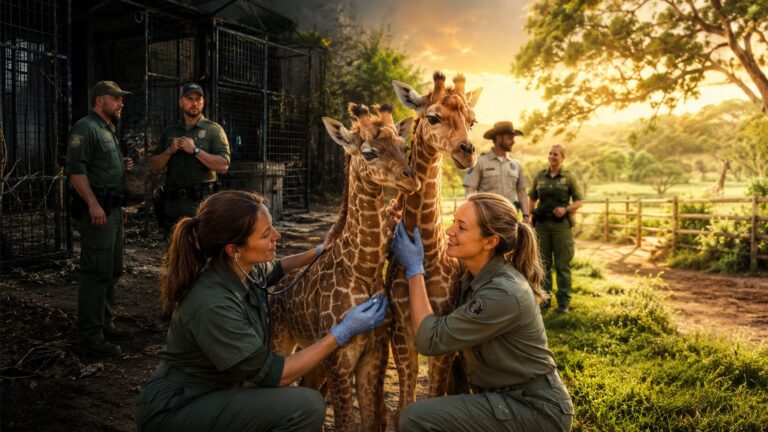 cuccioli di Giraffa scomparsi dal Natural Bridge Zoo