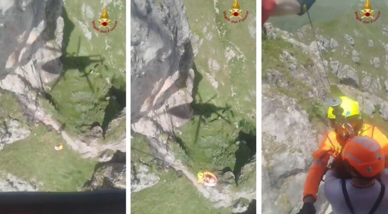 escursionisti monte grona