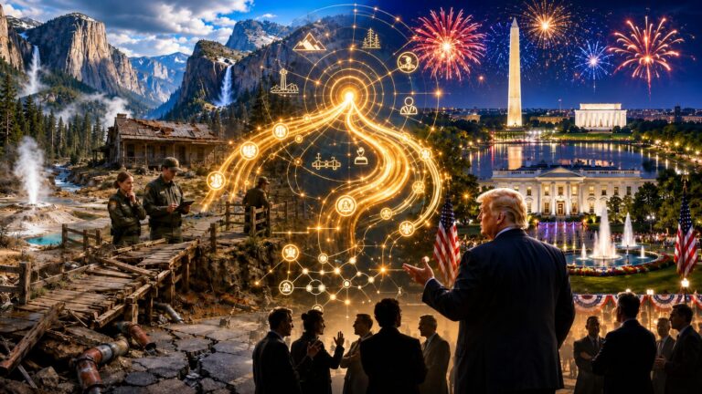 fondi dei Parchi Nazionali USA dirottati feste 4 luglio Trump