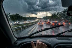 Grandine e downburst autostrada 2 giugno