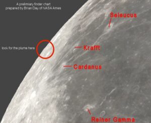 impatto razzo spacex luna