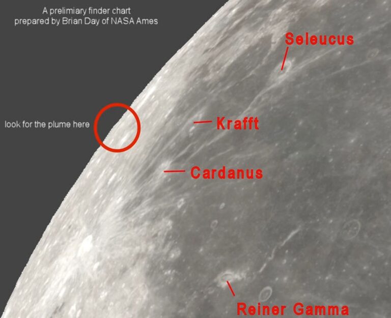 impatto razzo spacex luna