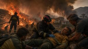 incendi sicilia operaio forestale morto