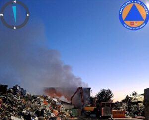 incendio livorno