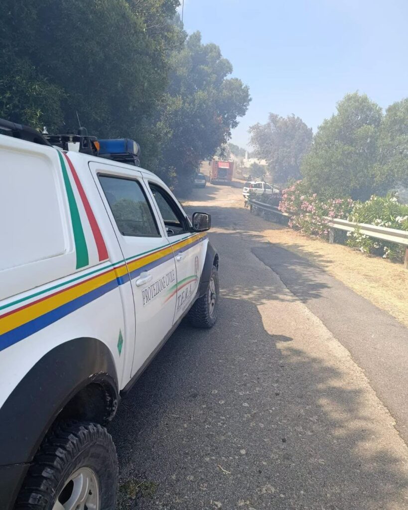 incendio ostuni puglia