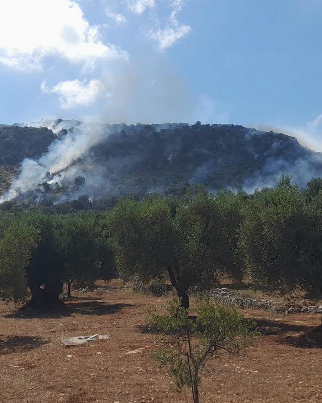 incendio ostuni puglia