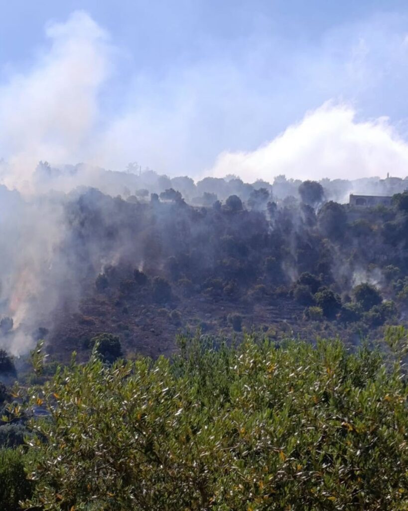 incendio ostuni puglia