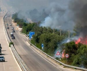 incendio statte puglia