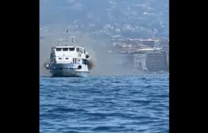incendio traghetto