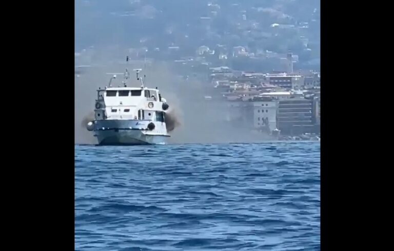 incendio traghetto