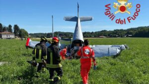 incidente aereo Lurate Caccivio