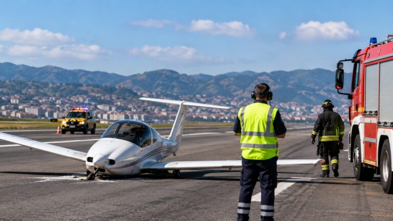 incidente aeroporto reggio calabria