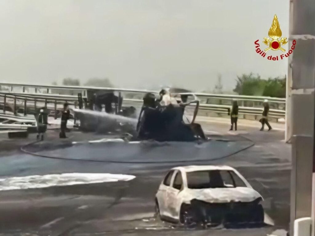 incidente autocisterna riccione