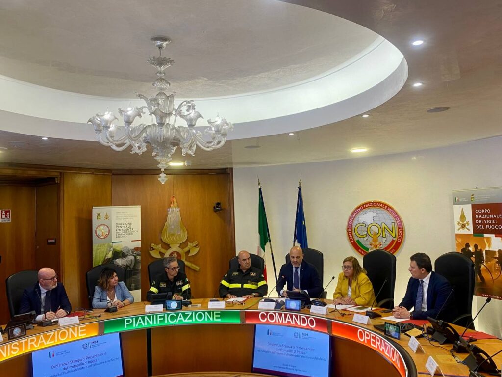 intesa mim-vigili fuoco scuola sicurezza