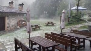 maltempo grandine acceglio piemonte