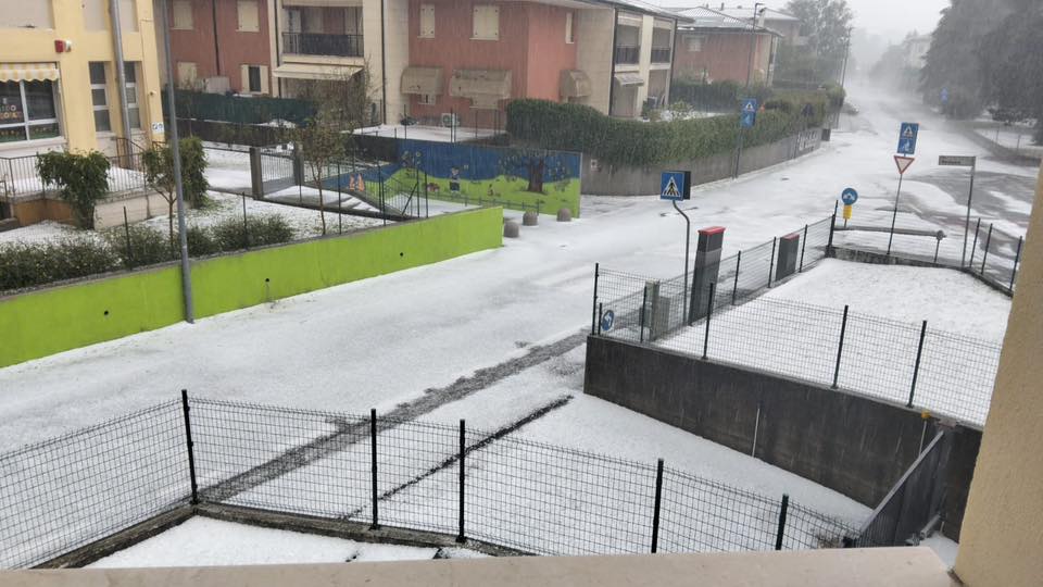 maltempo grandine pordenone friuli venezia giulia
