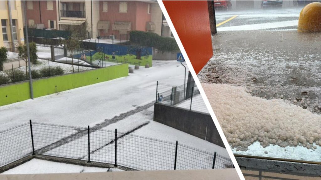 maltempo grandine pordenone friuli venezia giulia
