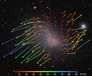piccola nube di magellano si sta disgregando
