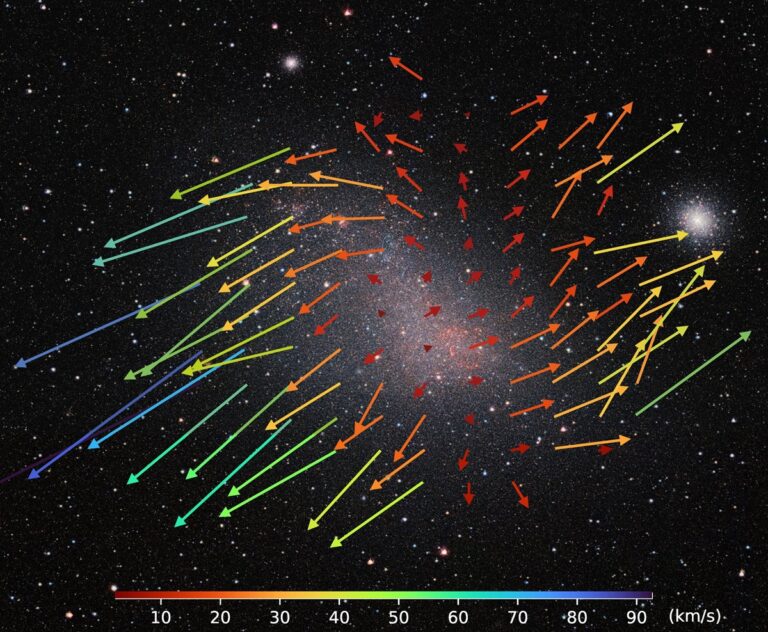 piccola nube di magellano si sta disgregando