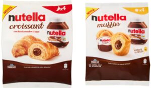 richiamo nutella muffin e croissant
