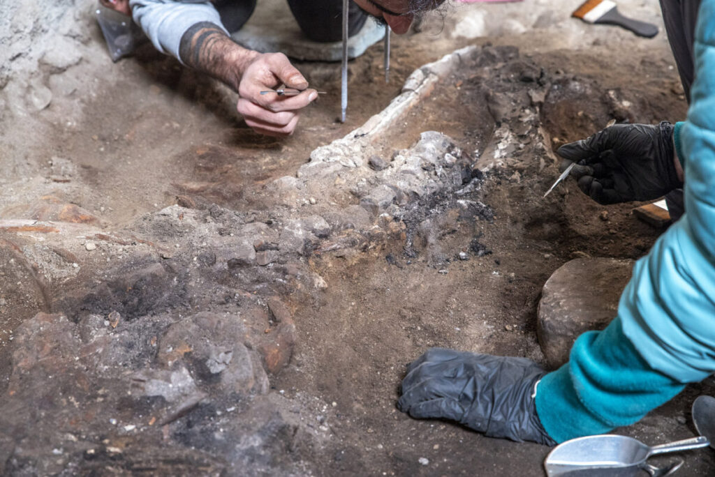 scoperta pompei equide casti amanti