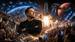 spacex elon musk wall street