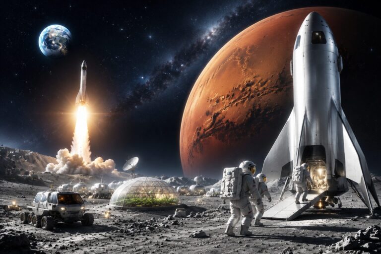 spazio marte luna programma artemis
