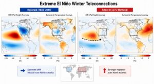 super El Niño riscaldamento globale