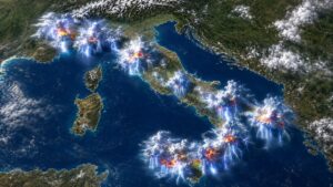 temporali pomeridiani oggi 24 giugno 2026