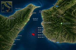 terremoti oggi stretto di messina