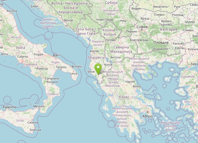 terremoto albania