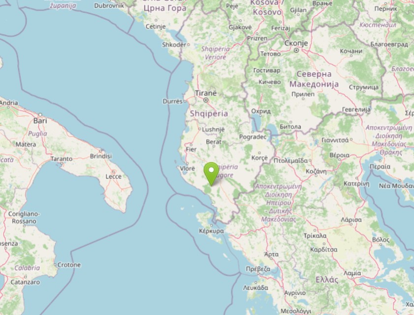 terremoto albania