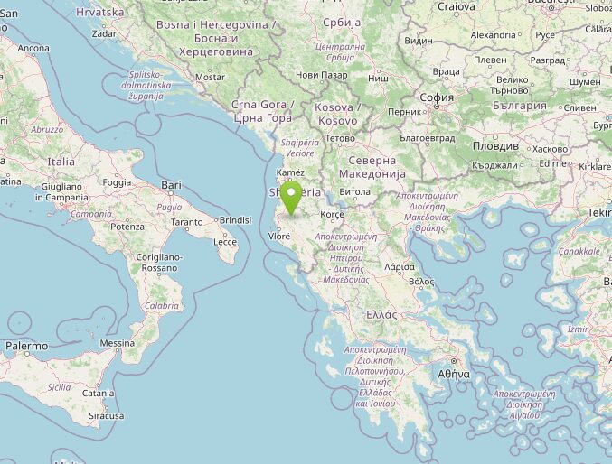 terremoto albania